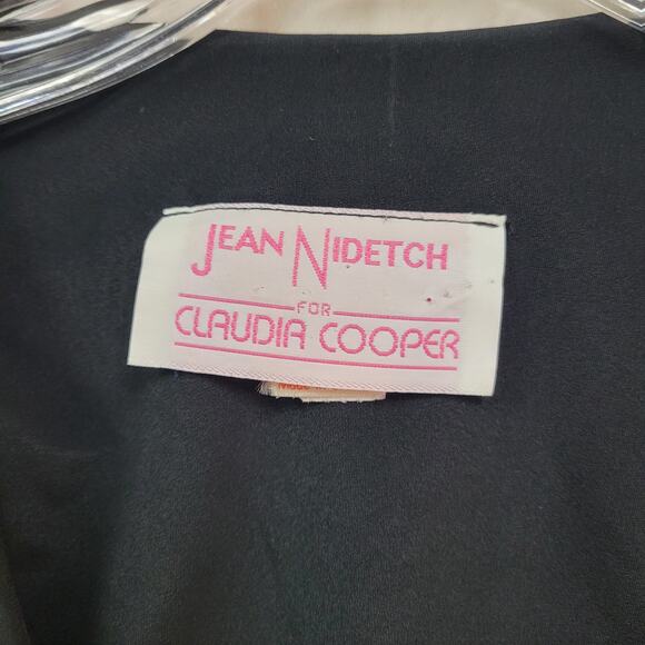 Jean Nidetch Claudia Cooper Black Studded Dress - Size 16 - Picture 5 of 6